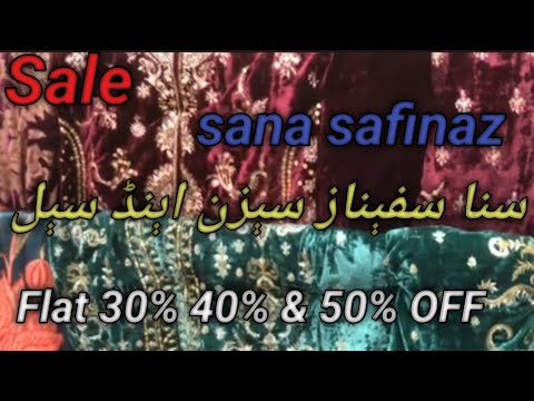 Sana Safinaz Biggest Winter Sale today | Sana Safinaz Sale 2024 | Sana Safinaz Unstitched sale