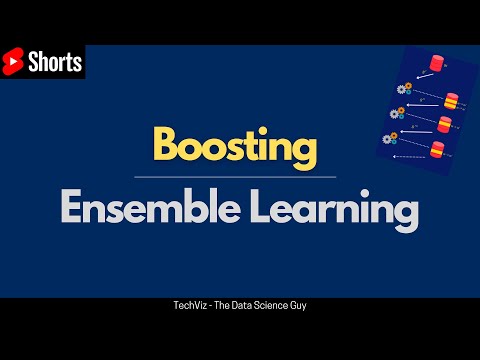 BOOSTING: Ensemble Learning Method in Machine Learning #Shorts