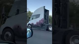 Video of the New Tesla Semi Truck on Highway 80