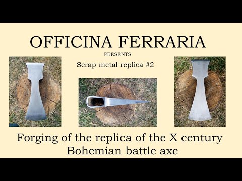 BLACKSMITHING  -  FORGING BATTLE AXE