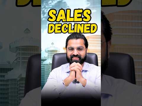 If we compare 2023 and 2024, most of the sales were declined in real estate. ￼#RealEstate #Property.