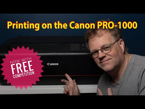 Achieve professional-quality prints with the Canon PRO-1000