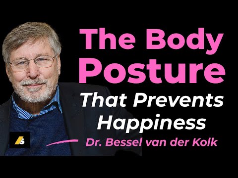 How Frozen Postures Trap You in Negative Emotions #besselvanderkolk #trauma #posturematters