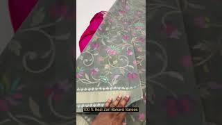 Pure Real Banarasi Zari Sarees 100% 💯8932893333 #purebanarsi #banarassarees #handloomsarees