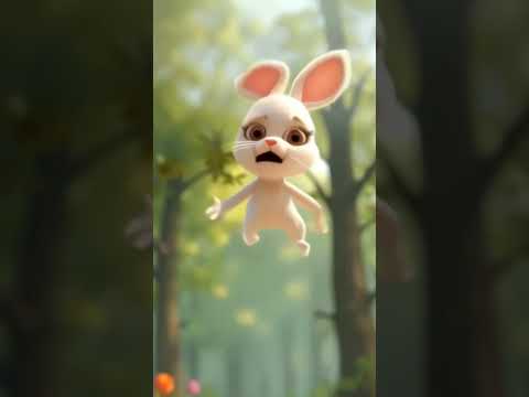 The little rabbit friendship #ytshorts #animation #rabbit #kids