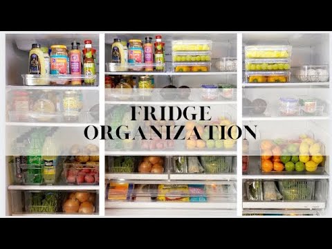 Fridge Organization 2021