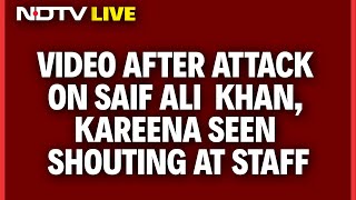 Saif Ali Khan News | Scenes Outside Saif Ali Khan's Home, Arguement Between Kareena And Staff