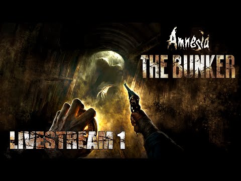 🔴Trapped In A Bunker! 【 Amnesia The Bunker 】 Stream 1 ► Blind Playthrough PS5