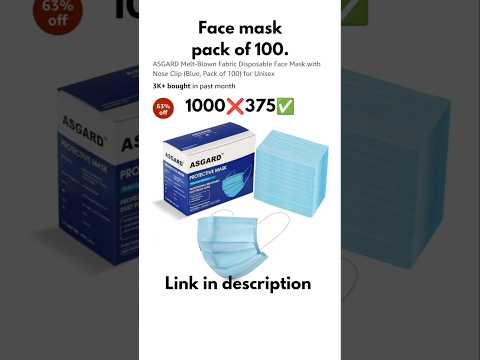 Face mask, pack of 100. Just for 375₹. #facemask #packoffacemask #healthylifestyle #hmpv #hmpvvirus