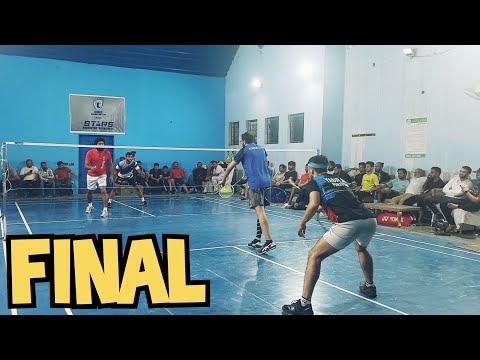 Yawer & Zunain vs Yasir Ali & Wasif Stars badminton tournament pakistan 2024