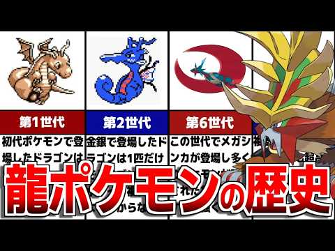 【藍の円盤】ドラゴンタイプの歴史について徹底解説【ポケモンSV/ゼロの秘宝】