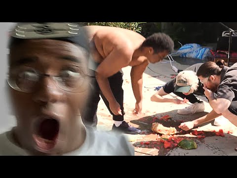 Becoming Cave Men for 24 Hours! (TOE LIFE)