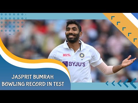 Jasprit Bumrah bowling record in Test career || #jaspritbumrah #test #bumrah #boomboom #india