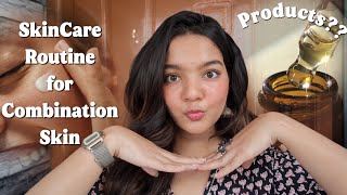 Combination Skin പറ്റിയുള്ള SkinCare Routine വേണോ 🤔😌#skincaremalayalam #skincareroutine