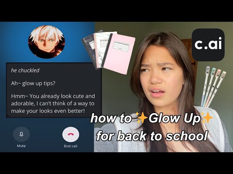 Asking CHARACTER AI for BACK TO SCHOOL ADVICE 📚