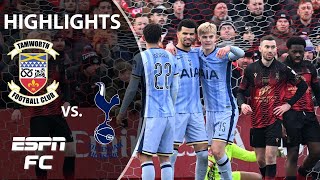 WILD GAME 😱 Tamworth vs. Tottenham | FA Cup Highlights | ESPN FC