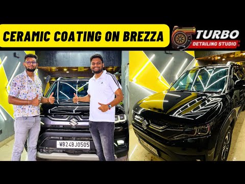 BREZZA Ceramic Coating done। Cost for Ceramic Coating on car। Better Living