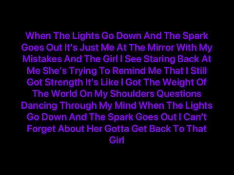 JoJo Siwa - Back To That Girl (Lyrics)