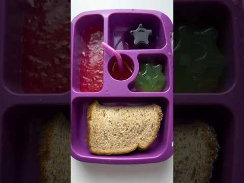 Packing School Lunch *PEANUT BUTTER AND JELLO SANDWICH* #shorts