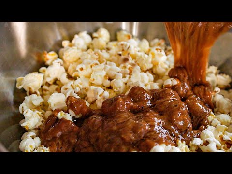 Magic Caramel Popcorn | Easy Recipe