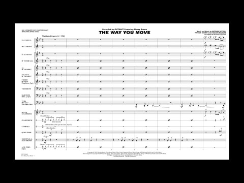 The Way You Move arranged by Michael Brown