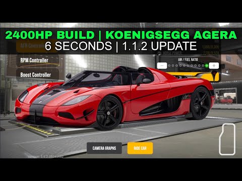 2.400HP Koenigsegg Agera Drag Tune in CPM2 | Car Parking Multiplayer 2