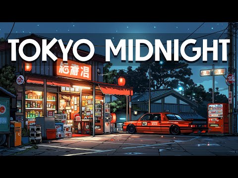 90's Chill Lofi City🔥Tokyo Midnight 🌃 Lo fi Beats To Sleep, Relax  [lofi hiphop mix]