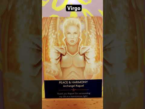 Virgo / A wave of harmony is being washed your life right now #angelcards