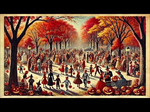 Vintage Autumn Vibes | 1930s - 1940s Fall Music | Halloween in the Park | 3 Hours of Nostalgic Songs