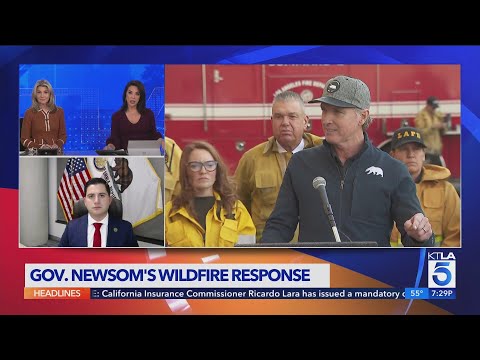 GOP Assemblyman Bill Essayli on Gov. Newsom's Wildfire Response