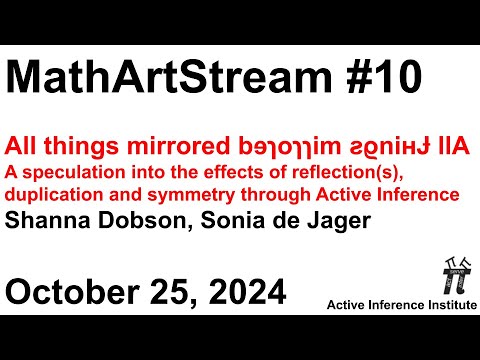 MathArtStream 10 ~ All things mirrored bɘɿoɿɿim ƨϱniʜɈ llA