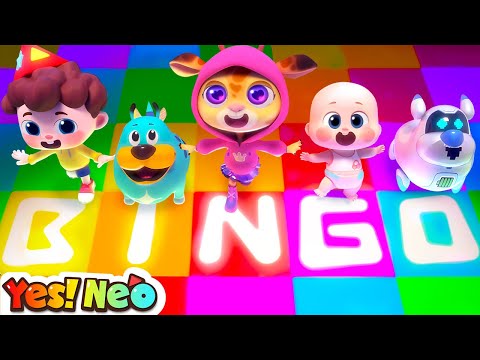 Play with Robot Dog | BINGO | Pet Care | ABC Song | Nursery Rhymes & Kids Songs | Yes! Neo