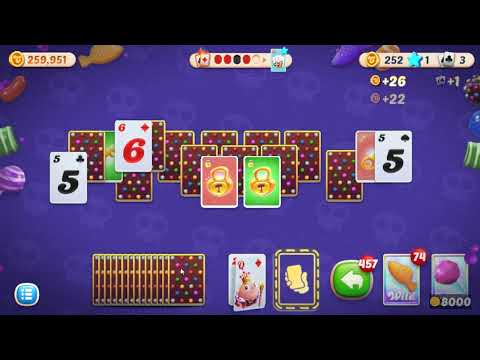 Candy Crush Solitaire Level 588 - NO BOOSTERS GAMEPLAY 🍬🃏 | SKILLGAMING ✔️