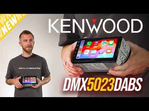 KENWOOD DMX5023DABS CarPlay, Android Auto car head unit | Car Audio & Security