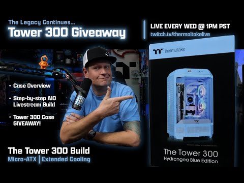 Tower 300 AIO Build Guide🧇🧇Case Build Walkthrough Part 2 🧇🧇 !LCGS !300 !giveaway