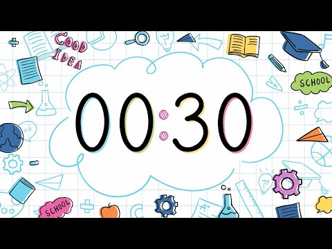 30 Second School Themed Classroom Timer