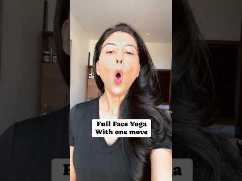 Full face YOGA with one move