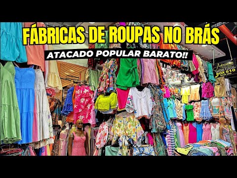 🔴REVELADO O LUGAR + BARATO BRÁS SÃO PAULO, ATACADO BRAS SP 2025 ROUPAS Femininas no brás atacado