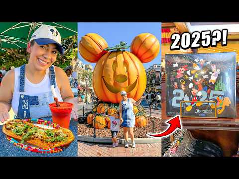 👀 (FINAL) HALLOWEEN TIME At DISNEYLAND Updates! | New Foods, Mickey Pumpkin, Rides + MUCH MORE!