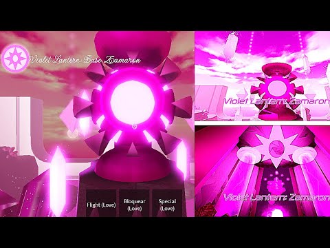 Roblox: Gameplay - Green Lantern //new Violet Lantern Base: Zamaron (home of the Star Sapphires)