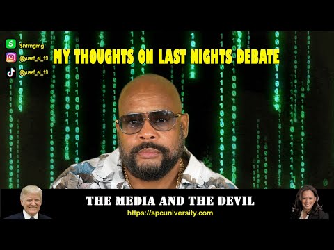 My Thoughts on Last Night's Debate! The Devil is in the Details!!!