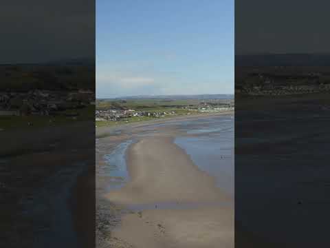 Sandhead beach is a long sandy beach located in the village of Sandhead. #scotland #shorts