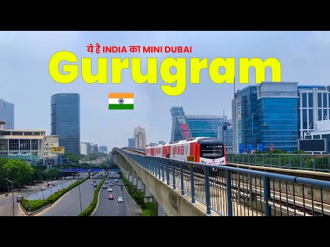 Gurugram city 2023 ( Gurgaon) | emerging IT hub | cyber city | Delhi NCR 🌿🇮🇳