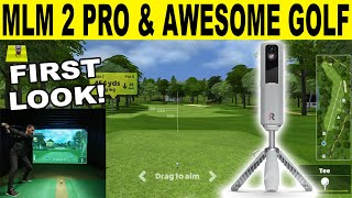 RAPSODO MLM 2 PRO - AWESOME GOLF SIMULATOR SOFTWARE REVIEW + HOW TO CONNECT