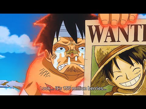 Luffy reacts to his "1.5 Billion" Bounty 😂🔥(English Sub)