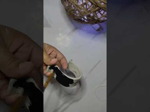 Flower Stand| Unique  Holder with Mouldit Clay #ytshorts  #stand #shorts #youtubeshorts #diwali