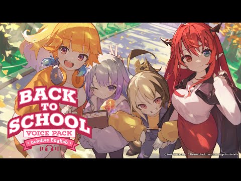 [New Voice Pack] Back to School