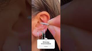 diamond earrings for women #love #newsong #sad #song #hindi #vk_bhuriya_timli_status #earrrings