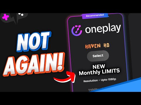 OnePlay adds MONTHLY PLAYTIME Hours too…