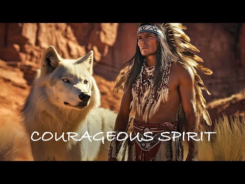 Courageous Spirit - Healing Flute Music - Native American Flute Music for Meditation, Sleep